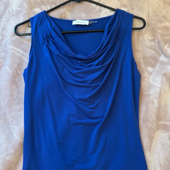Calvin Klein Scoop Neck Tank Top Blouse - Picture 1 of 3